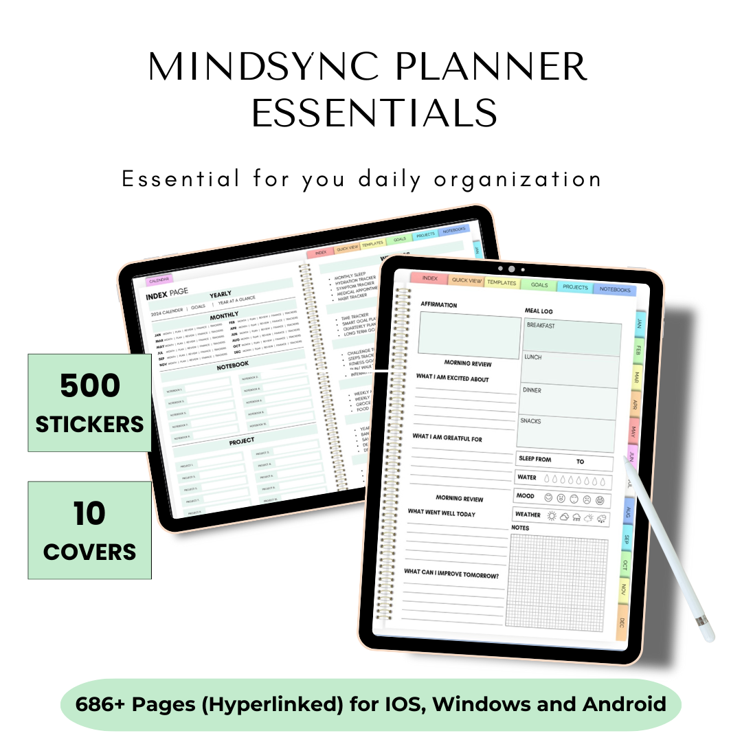 1. MINDSYNC PLANNER ESSENTIALS