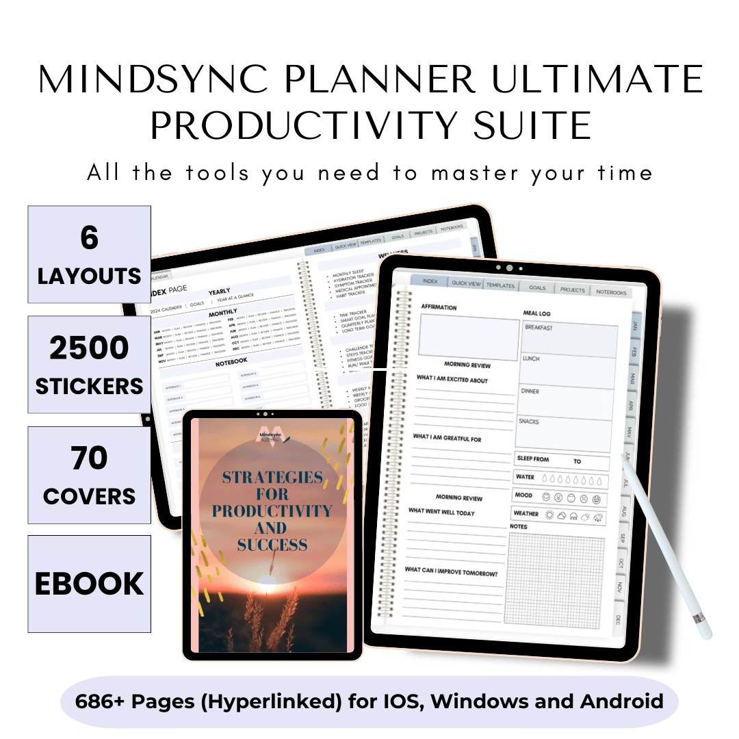 3. MINDSYNC PLANNER ULTIMATE PRODUCTIVITY SUITE