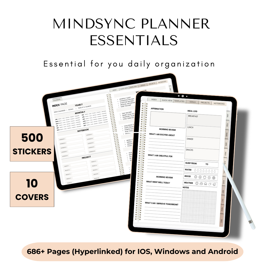 1. MINDSYNC PLANNER ESSENTIALS